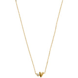 Abode Heart Necklace - Gold