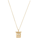 Place Pendant Necklace - Gold