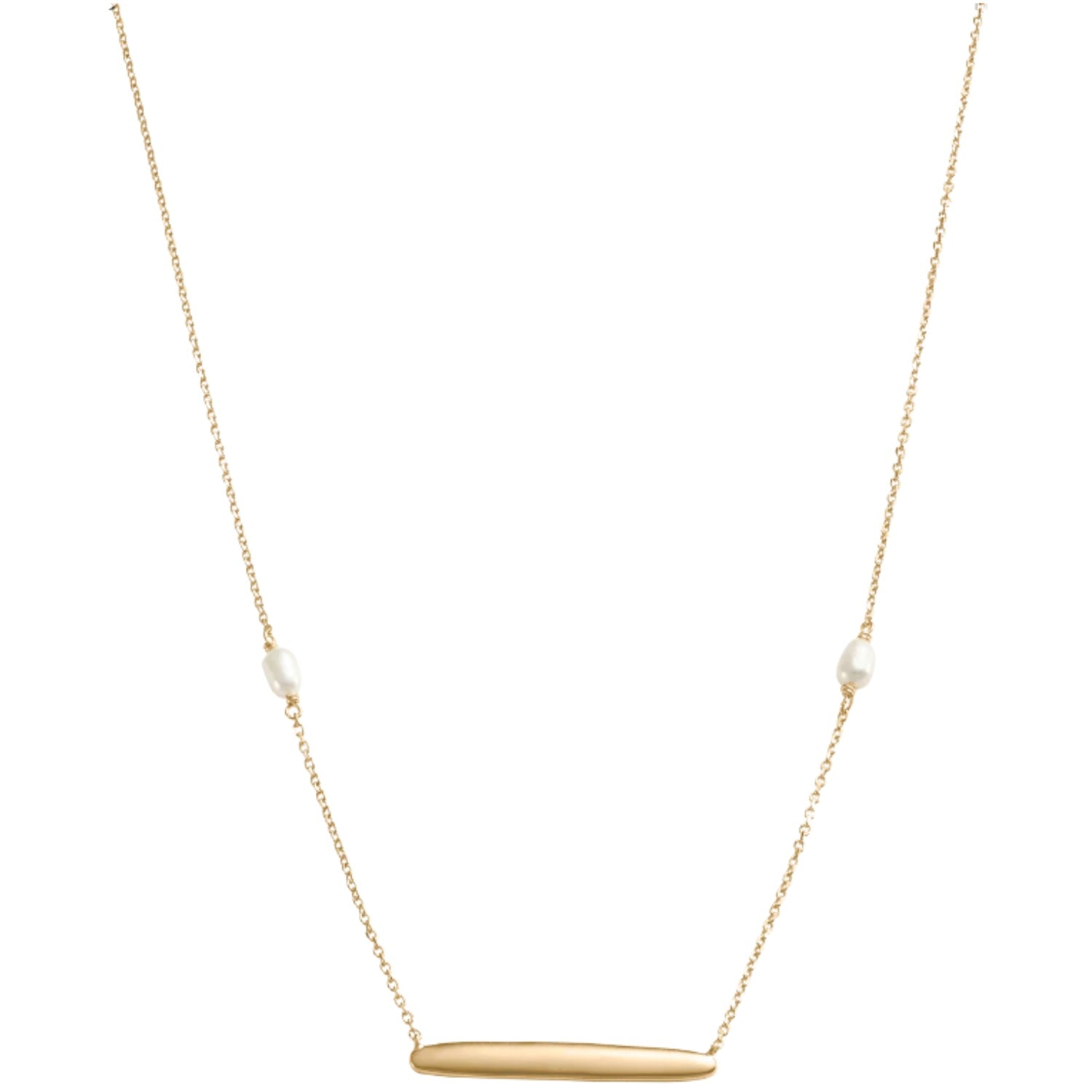 Maris Engravable Necklace - Gold