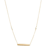 Maris Engravable Necklace - Gold