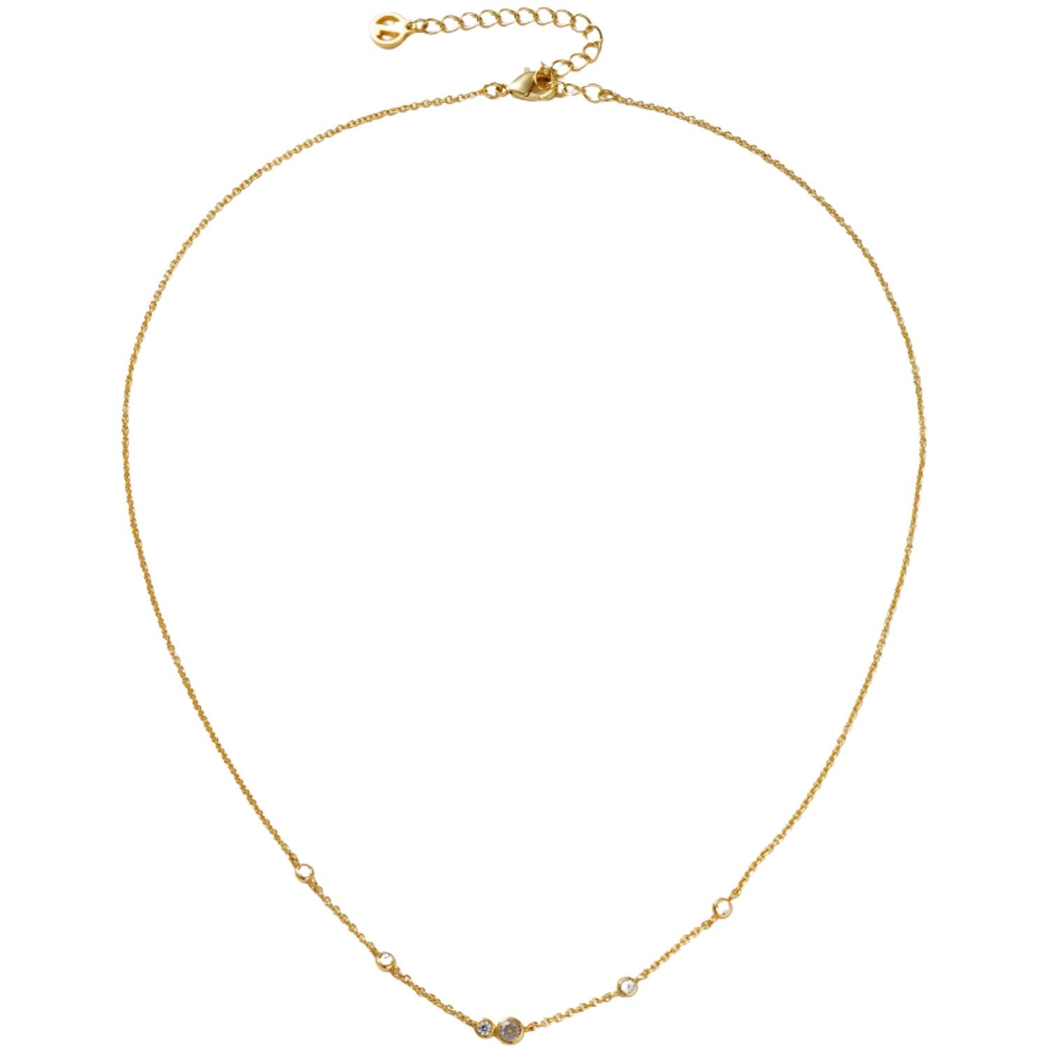 Amy Mini Necklace - Gold
