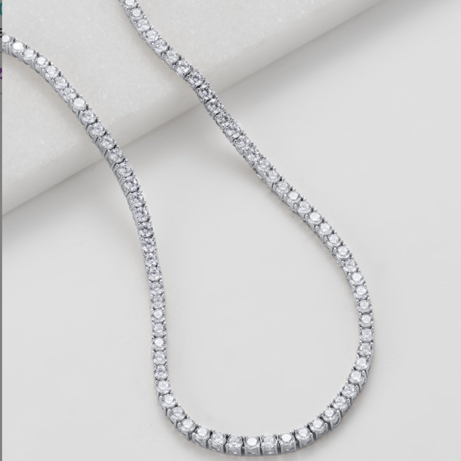 Dani Necklace 40cm - Silver