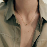 Abode Heart Necklace - Gold