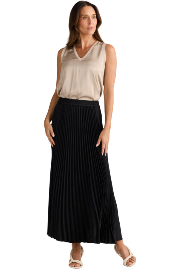 Alias Pleated Skirt - Black