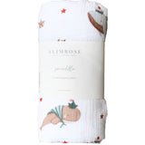 Muslin Swaddle Whales