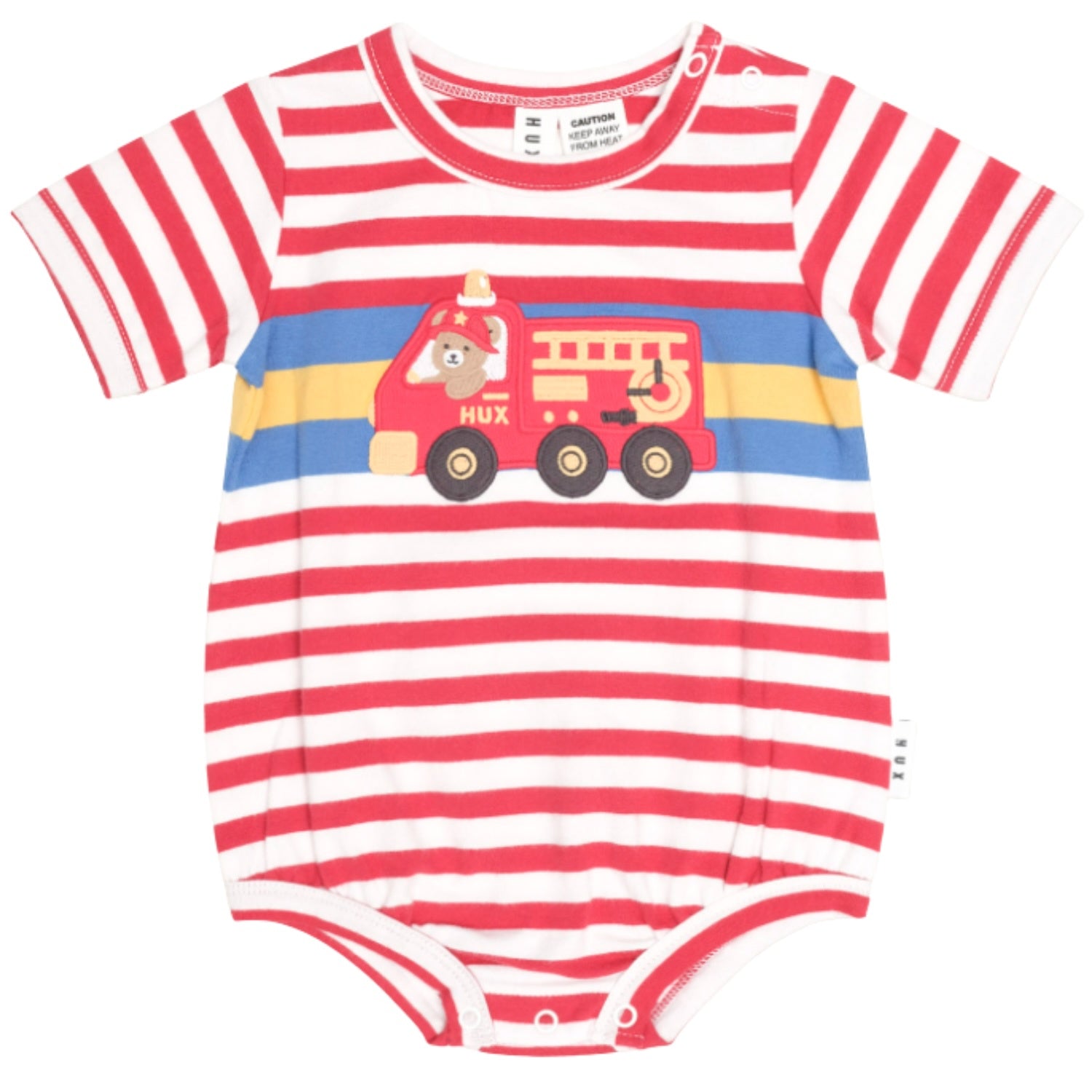 Fireman Stripe Romper