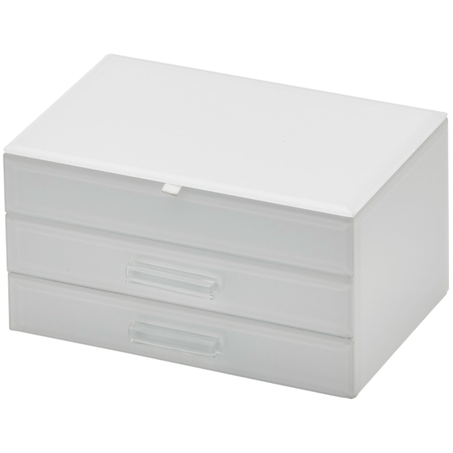 Gabriella White Jewellery Box (M)