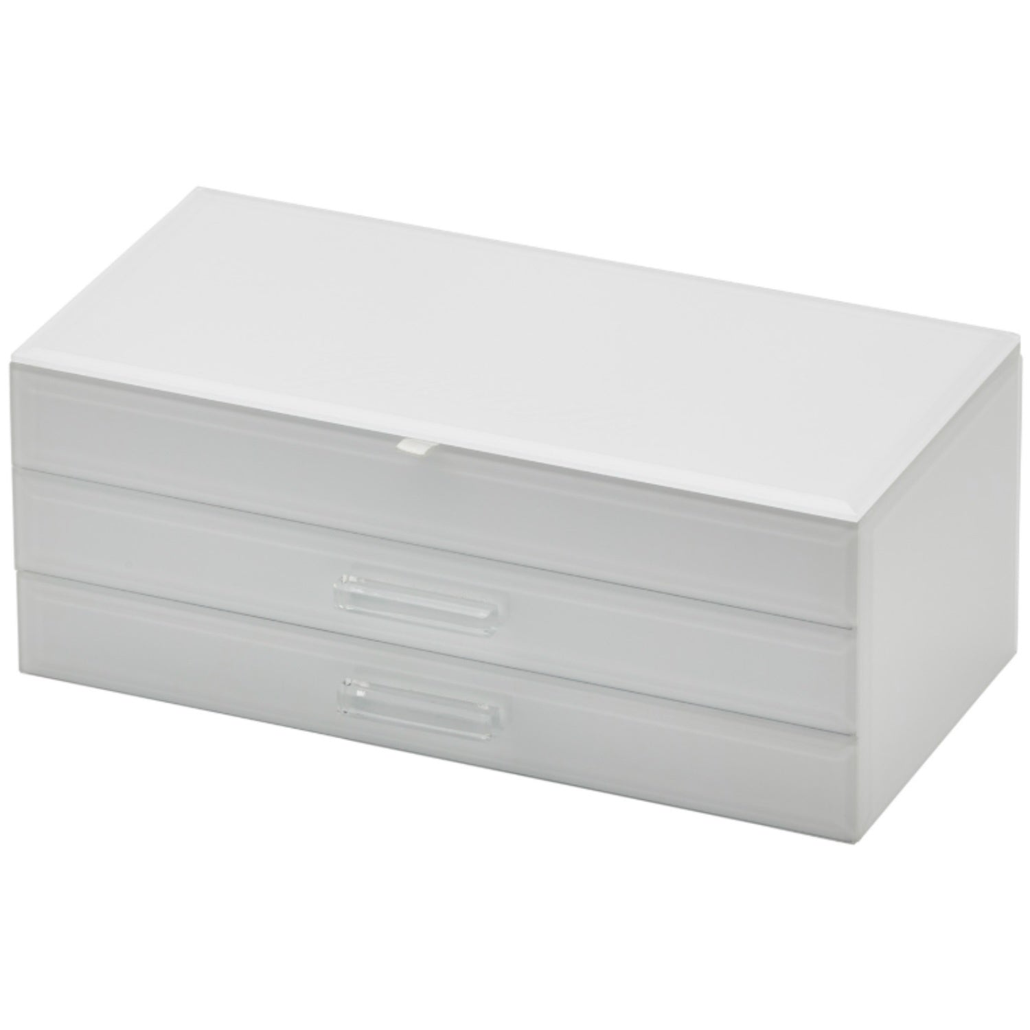 Gabriella White Jewellery Box (L)