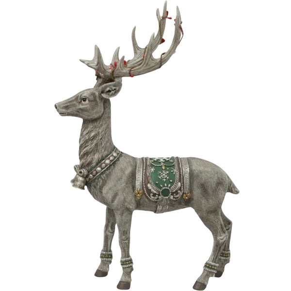 Grey Deer w/ Bells