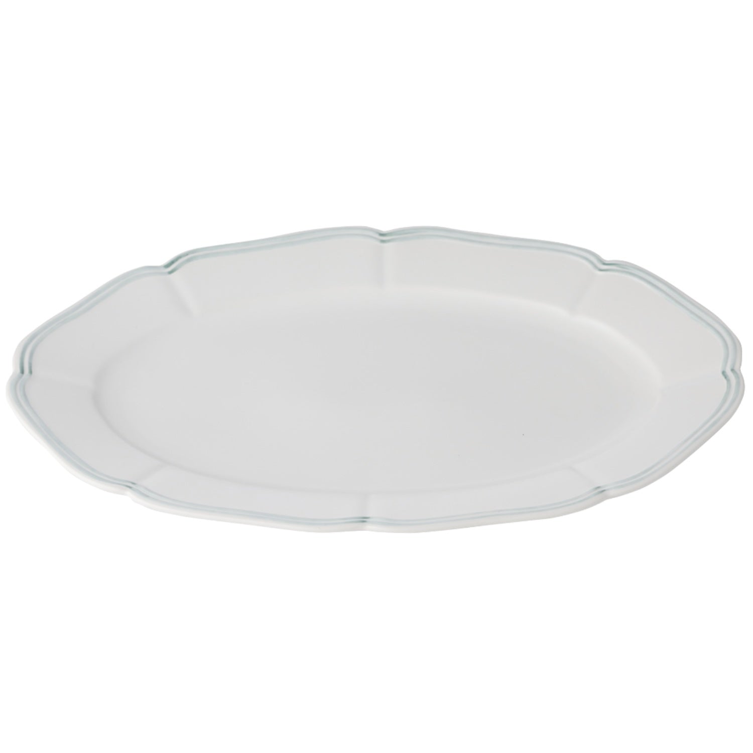 Imogen 27cm Platter - Ivory/Sage