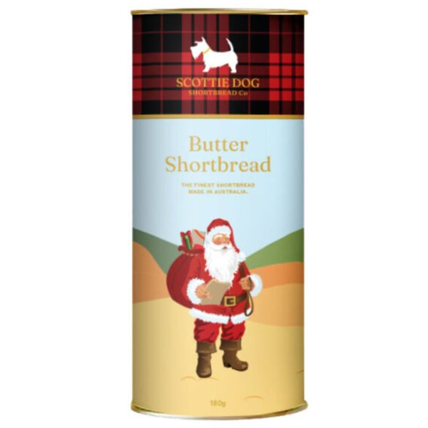 Scottie Dog Shortbread - Christmas