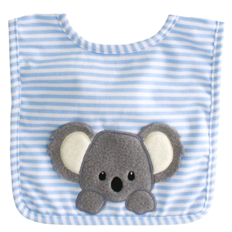 Baby Koala Bib Blue