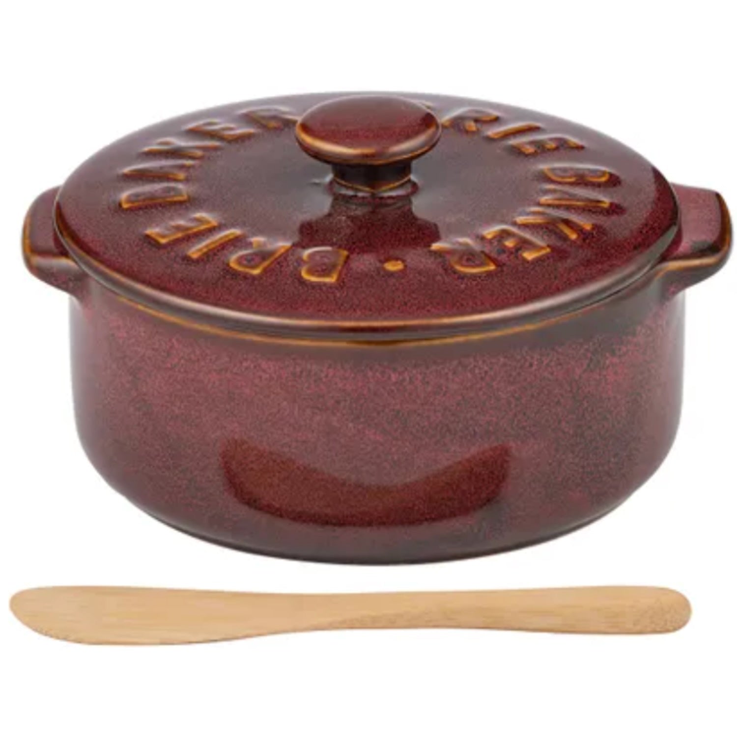 Loire Cer Brie Baker - Burgundy