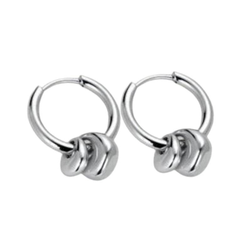 Sadie Large Earring - Silver