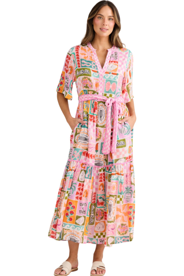 Lynwood Dress - Sardinia Summer
