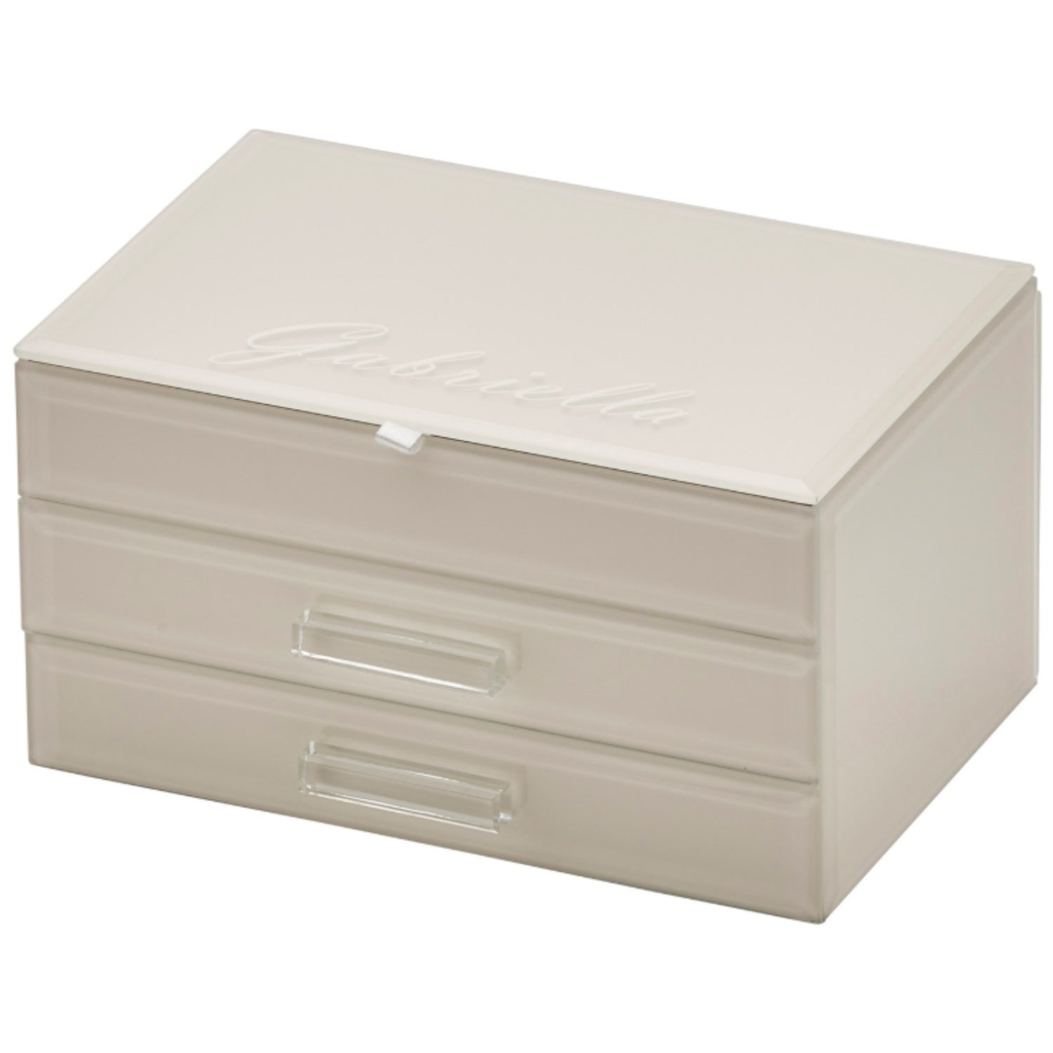 Gabriella Cloud Grey Jewellery Box (M)