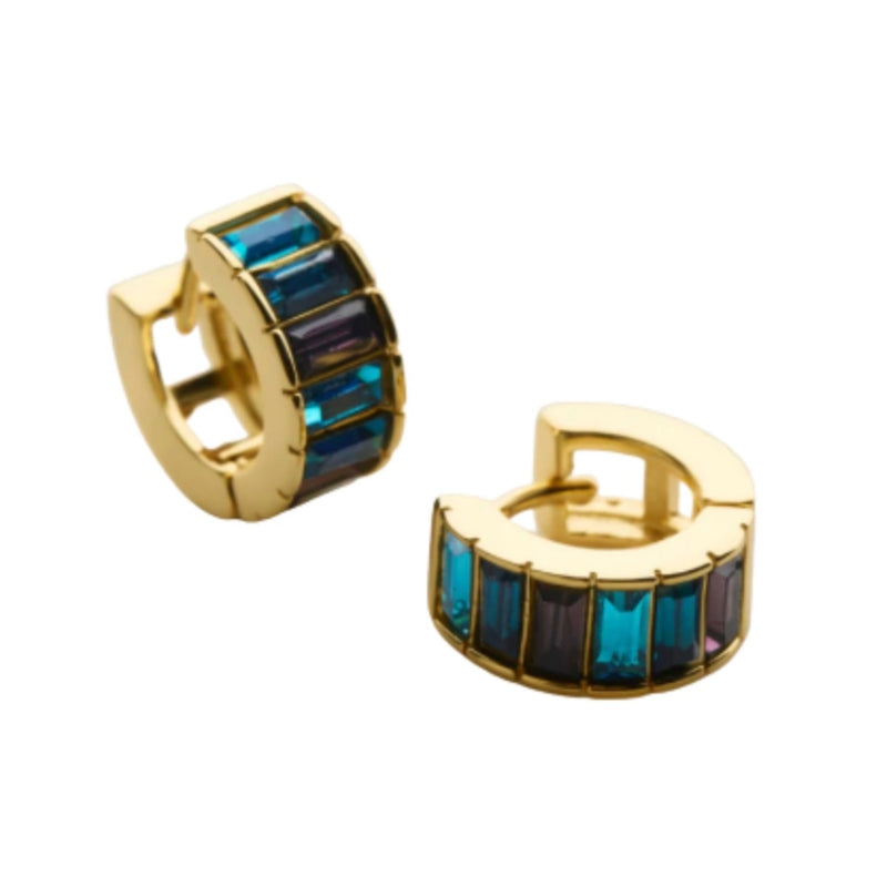 Kira Earrings - Teal