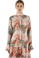 Iris Shirt - Pink/Green