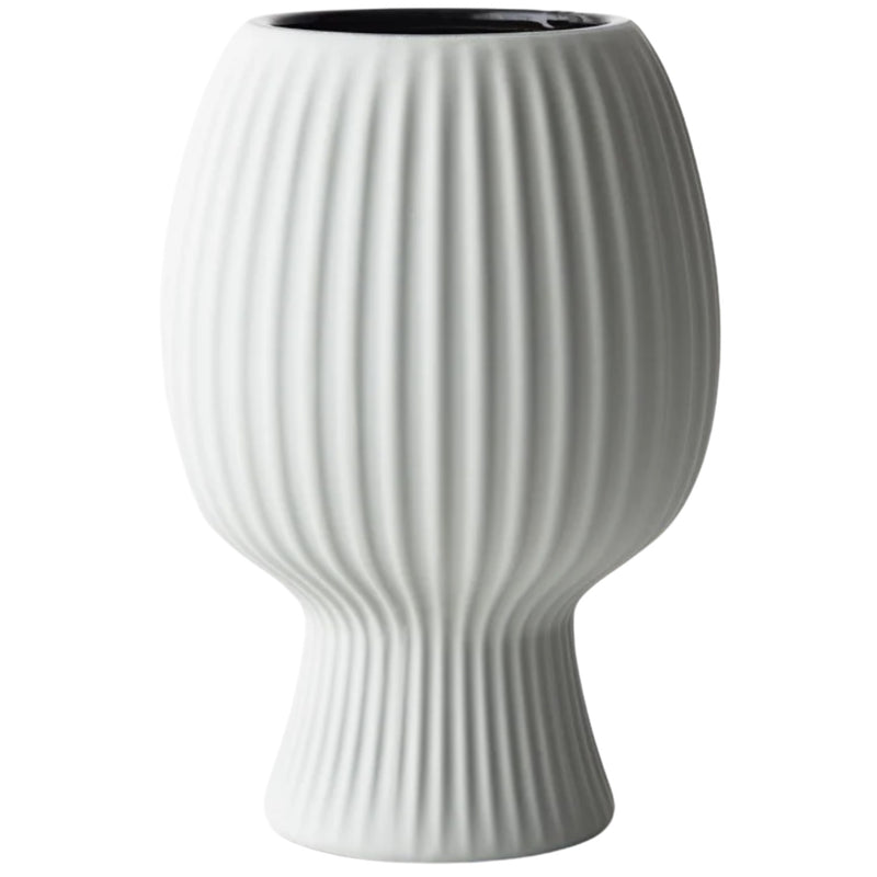 Vase Annix - Light Grey - 21.5cmh x 15cmd