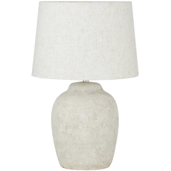 Marino Ceramic Lamp - Natural