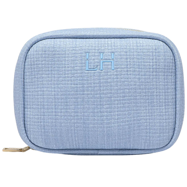 Rita Jewellery Case - Pastel Blue