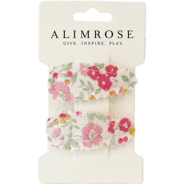 Hair Clip Set - Rose Garden