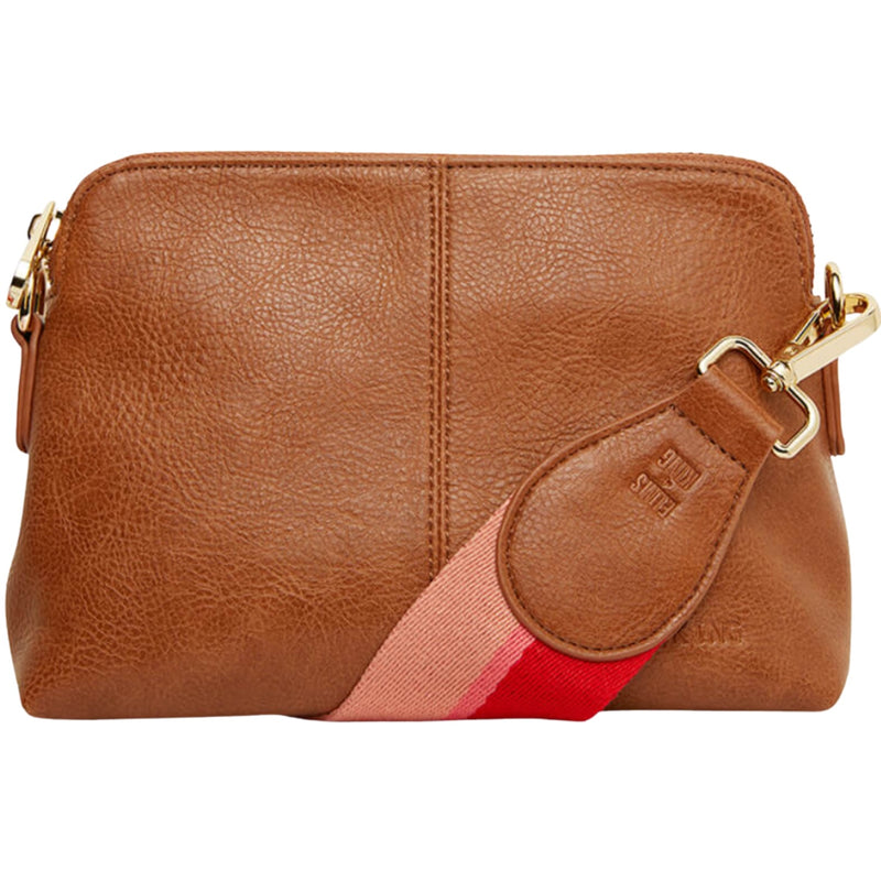 Burbank Crossbody Bag - Tan Pebble