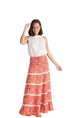 Kimmy Skirt - Disco Palm