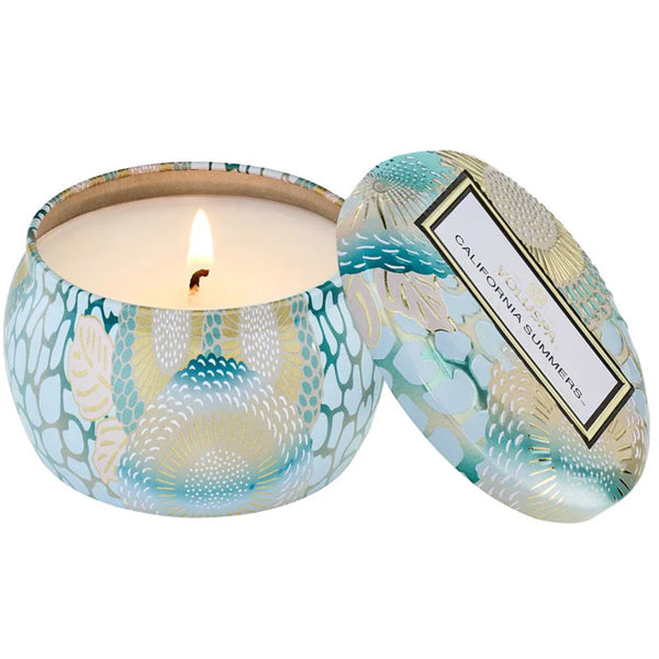 California Summers Tin Candle