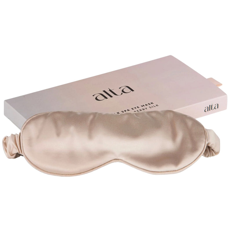 Silk Eye Mask - Golden Sand