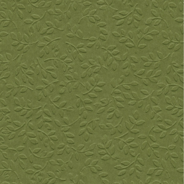 Napkins - Texture Leaves Olive