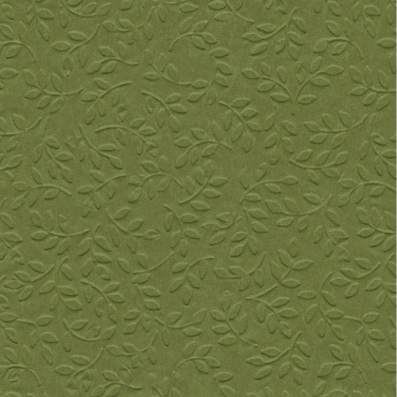 Napkins - Texture Leaves Olive