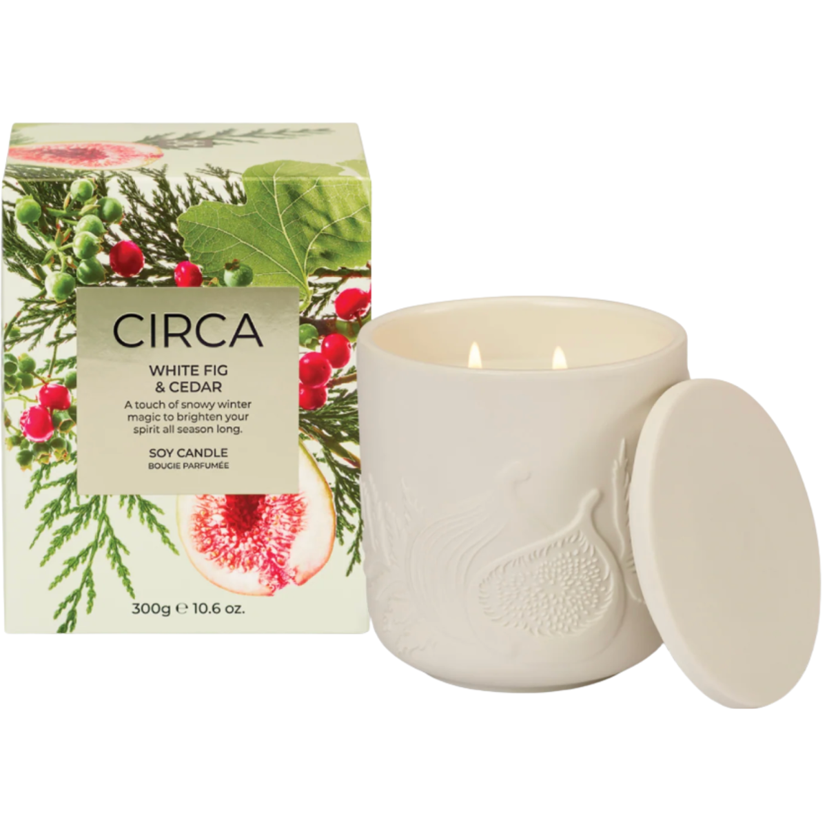 300g Candle - White Fig & Cedar 26