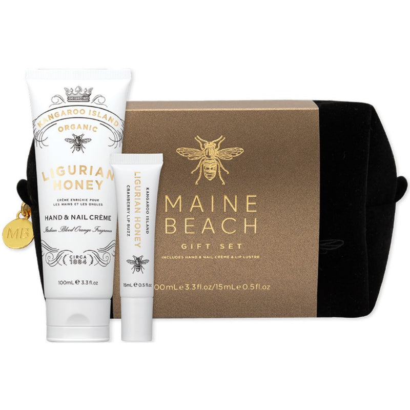 Vanity Bag Gift Set - Ligurian Honey