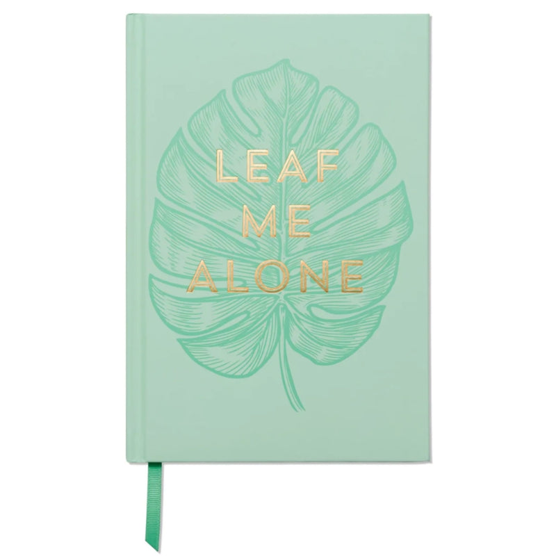 Vintage Sass Journal - Leaf Me Alone