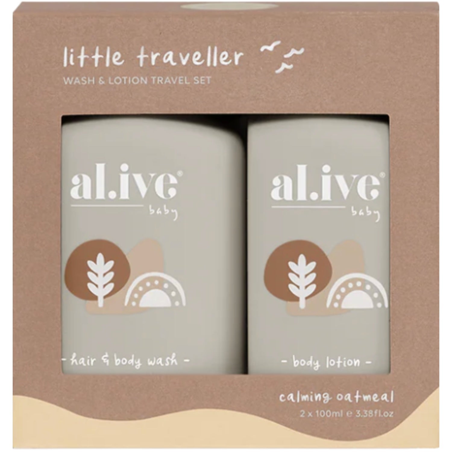Calming Oatmeal Little Traveller Set