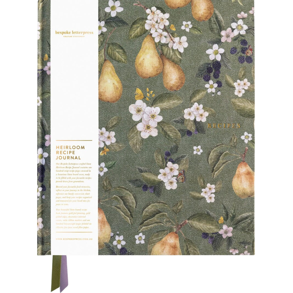 Heirloom Recipe Book - Pears