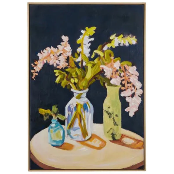 Vases Nat Frame Oil Canvas 70 x 100cm