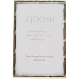 Bamboo Photo Frame 4x6 - Gold