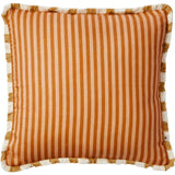Pinstripe 50cm Cushion - Nutmeg