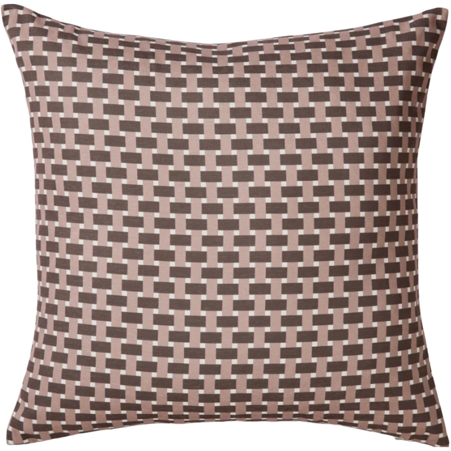 Gracie 50cm Cushion - Coffee Check