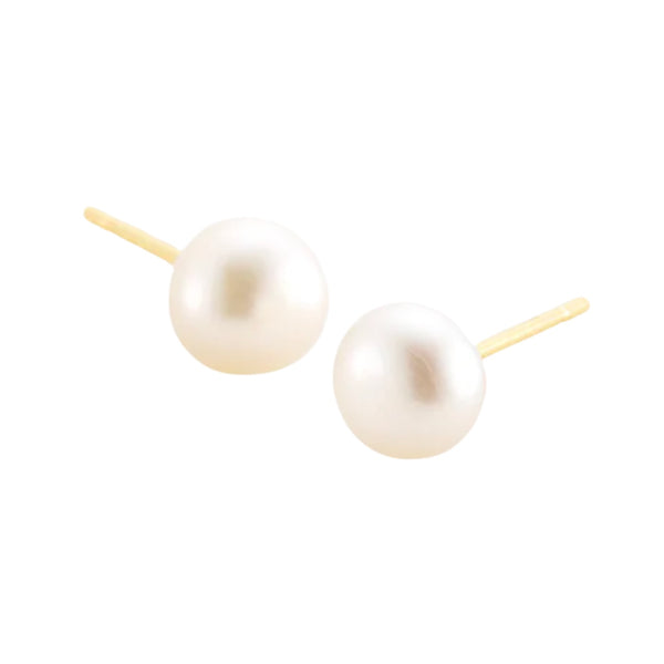 Leah Stud Earring - Pearl