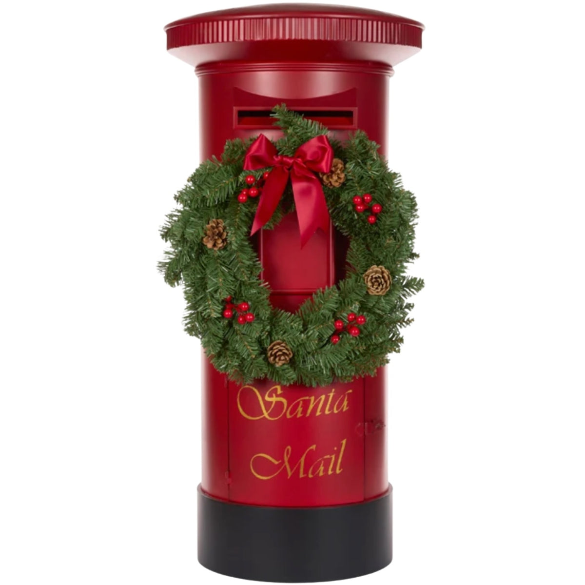 London Maibox w/ Wreath
