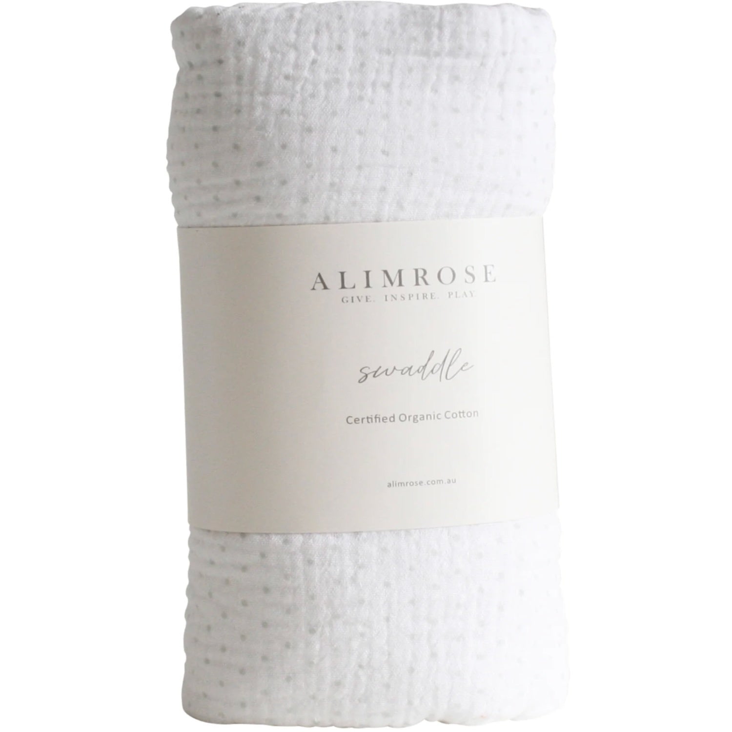 Muslin Wrap - Grey Spot