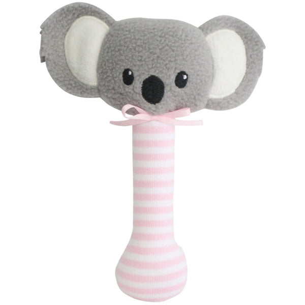 Baby Koala Rattle - Pink