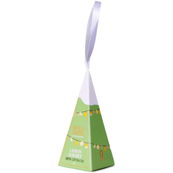 Mini Lip Balm Ornament - Lemon Sorbet