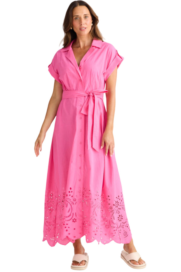 Versailles Dress - Hot Pink
