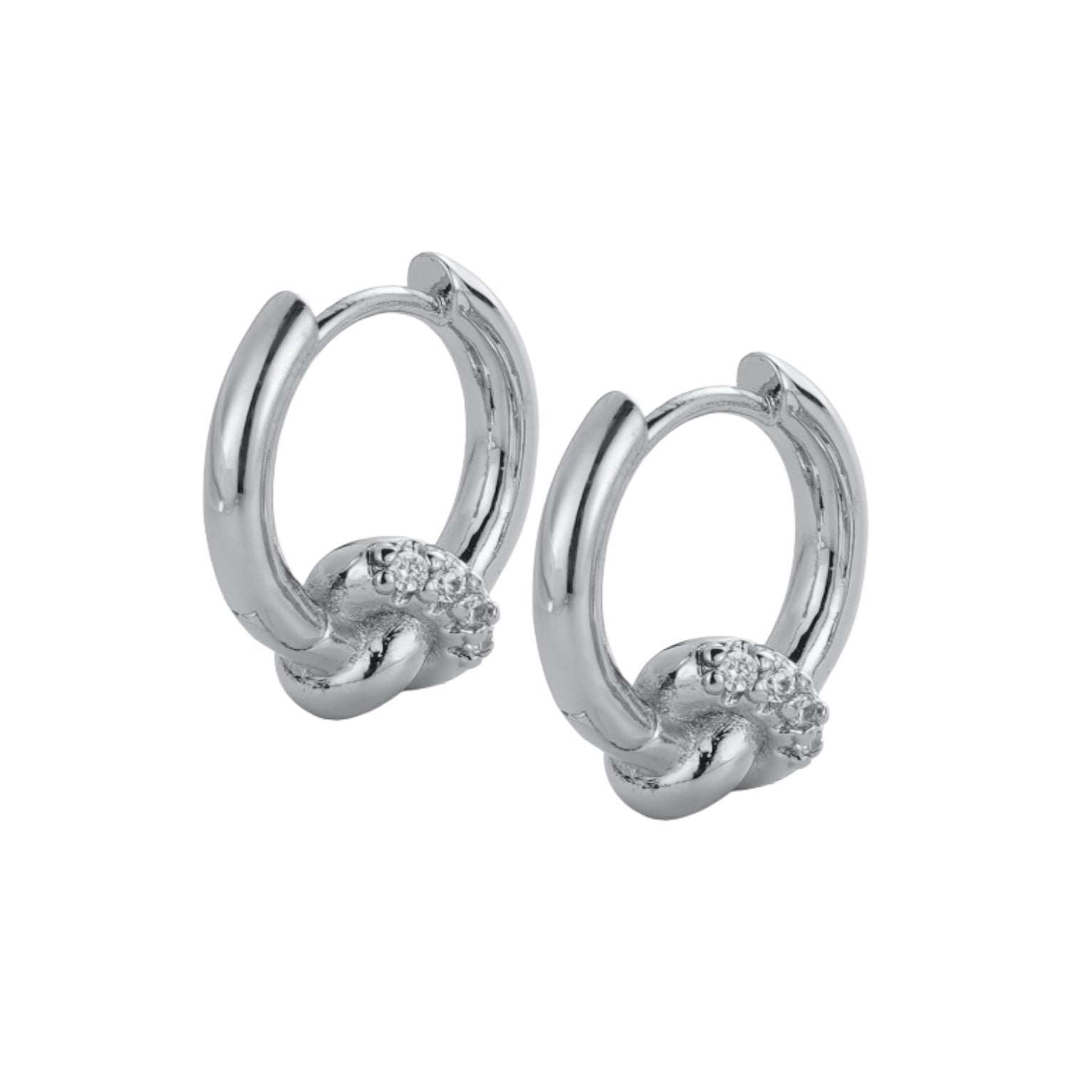 Elle Hoop - Silver