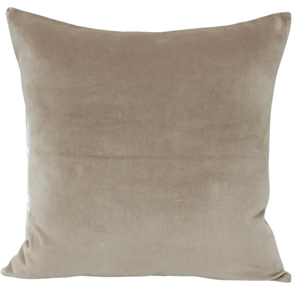 Velvet Cushion Cover - Beige