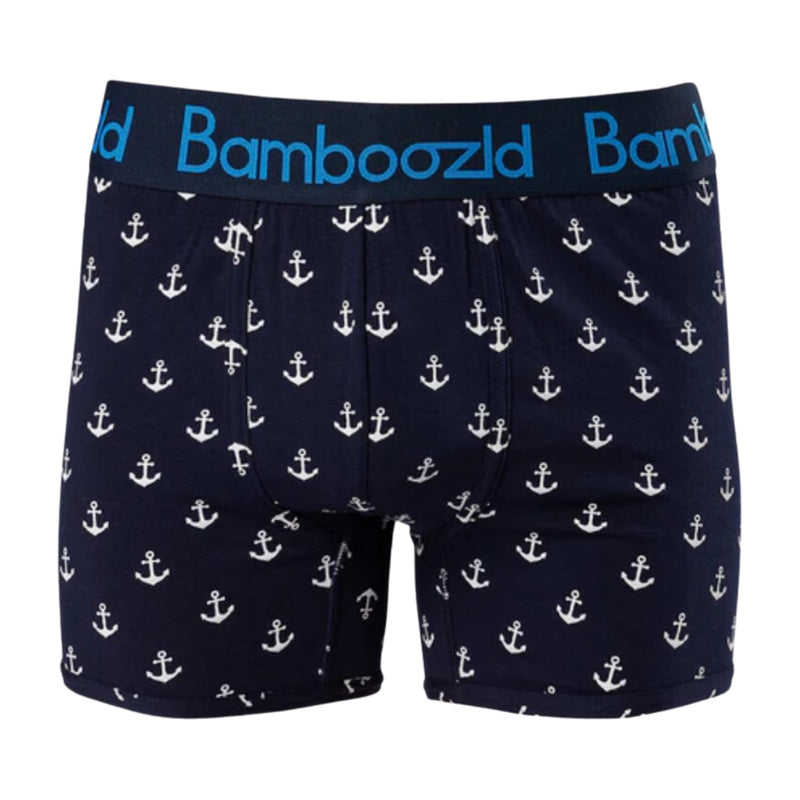 Anchor Bamboo Trunk - Navy